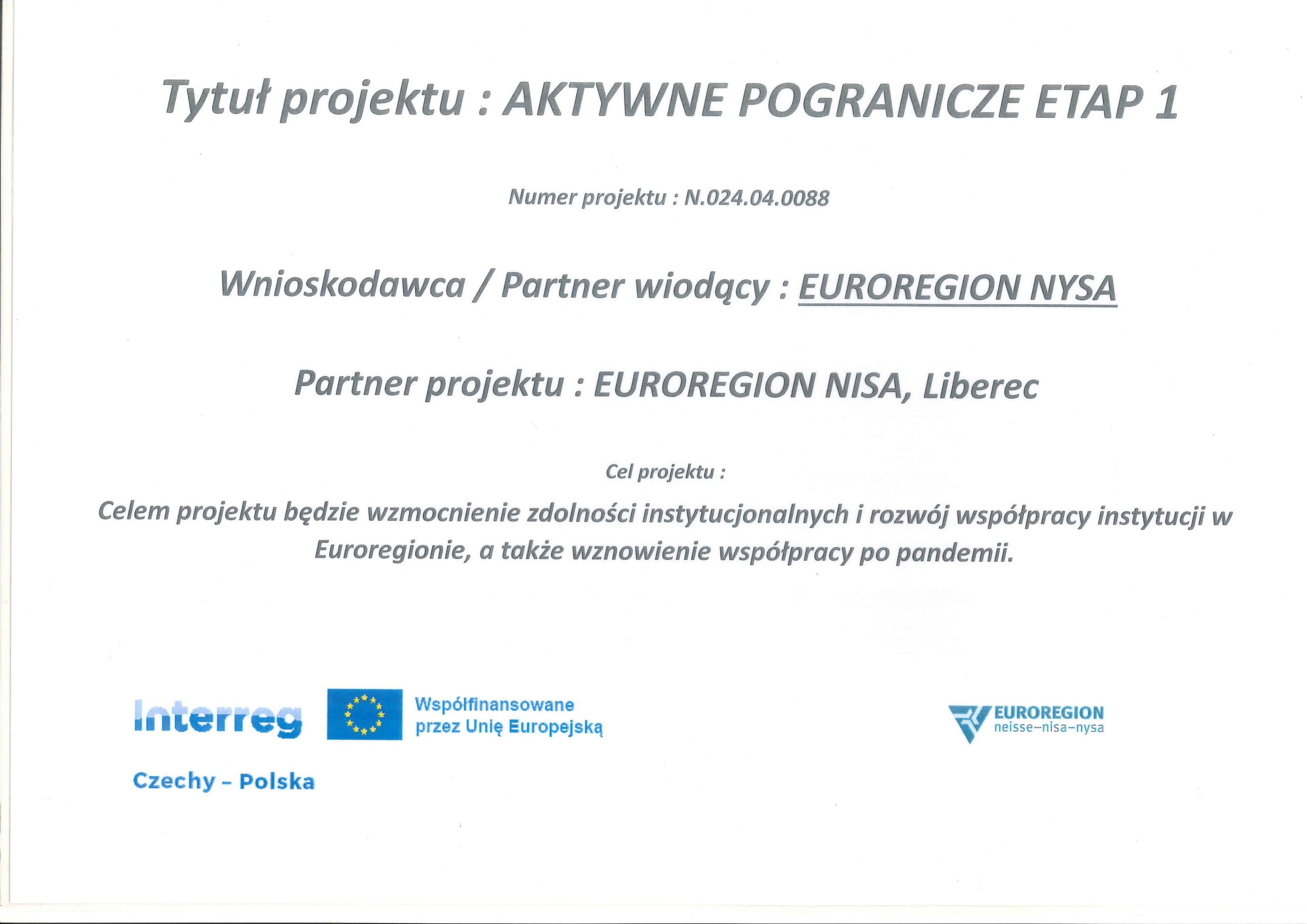 Aktywne pogranicze etap1